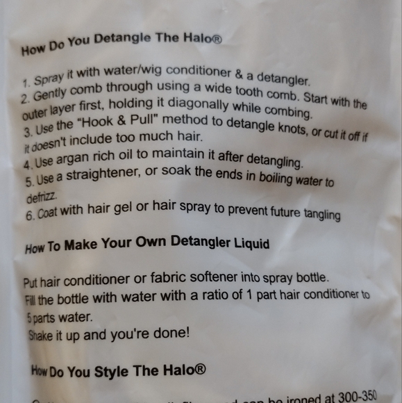 💛 Hiara Extensions Invisible Seamless Blend Halo Wavy Blonde Highlights Wig - Picture 9 of 10